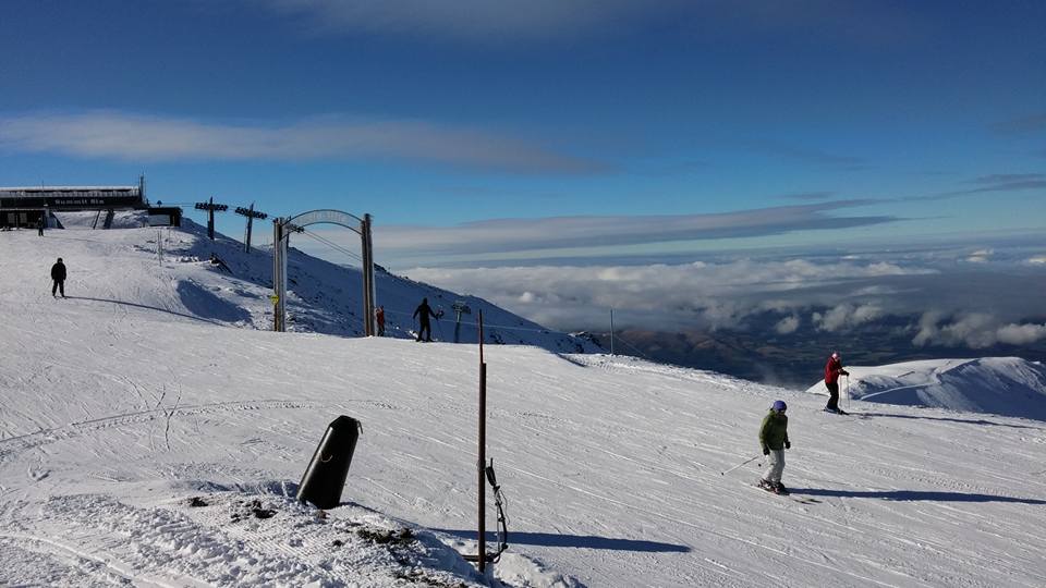 At the top of Summit Six/Virgin Mile