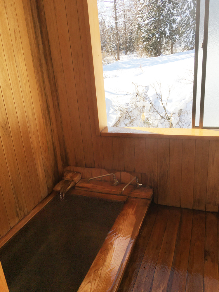 Lovely private onsen bath