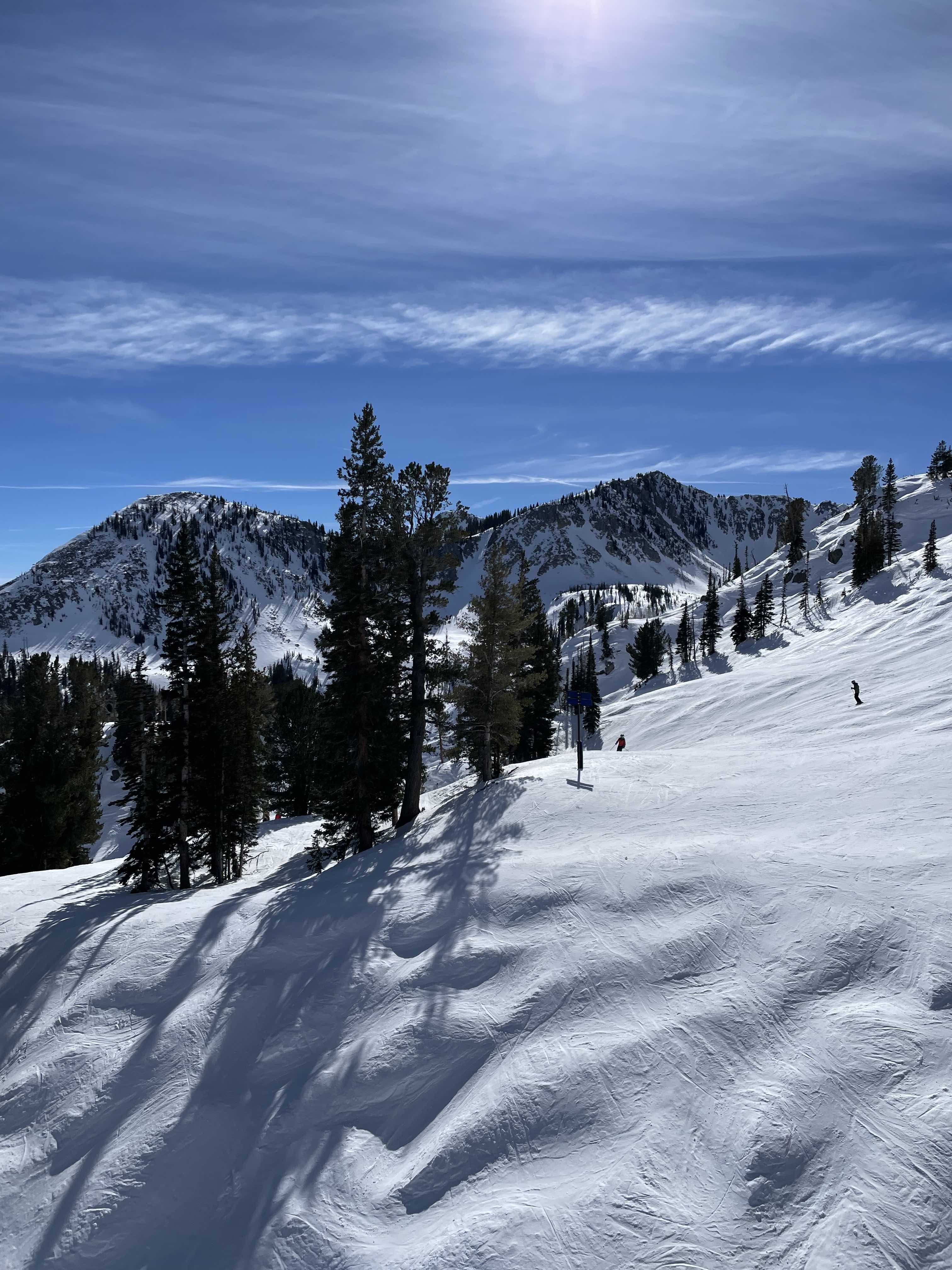 View on summit looking left