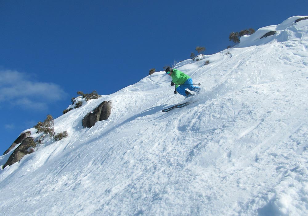 Rock Garden Early Season - one of the premium advanced runs