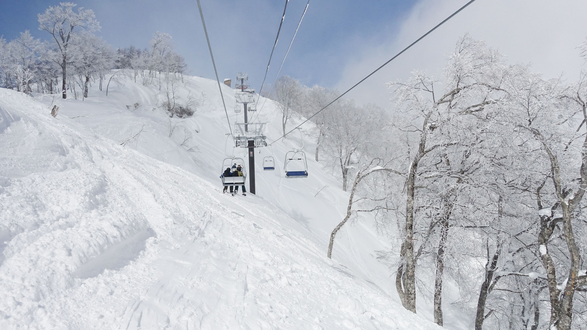 The new lift at Norikura