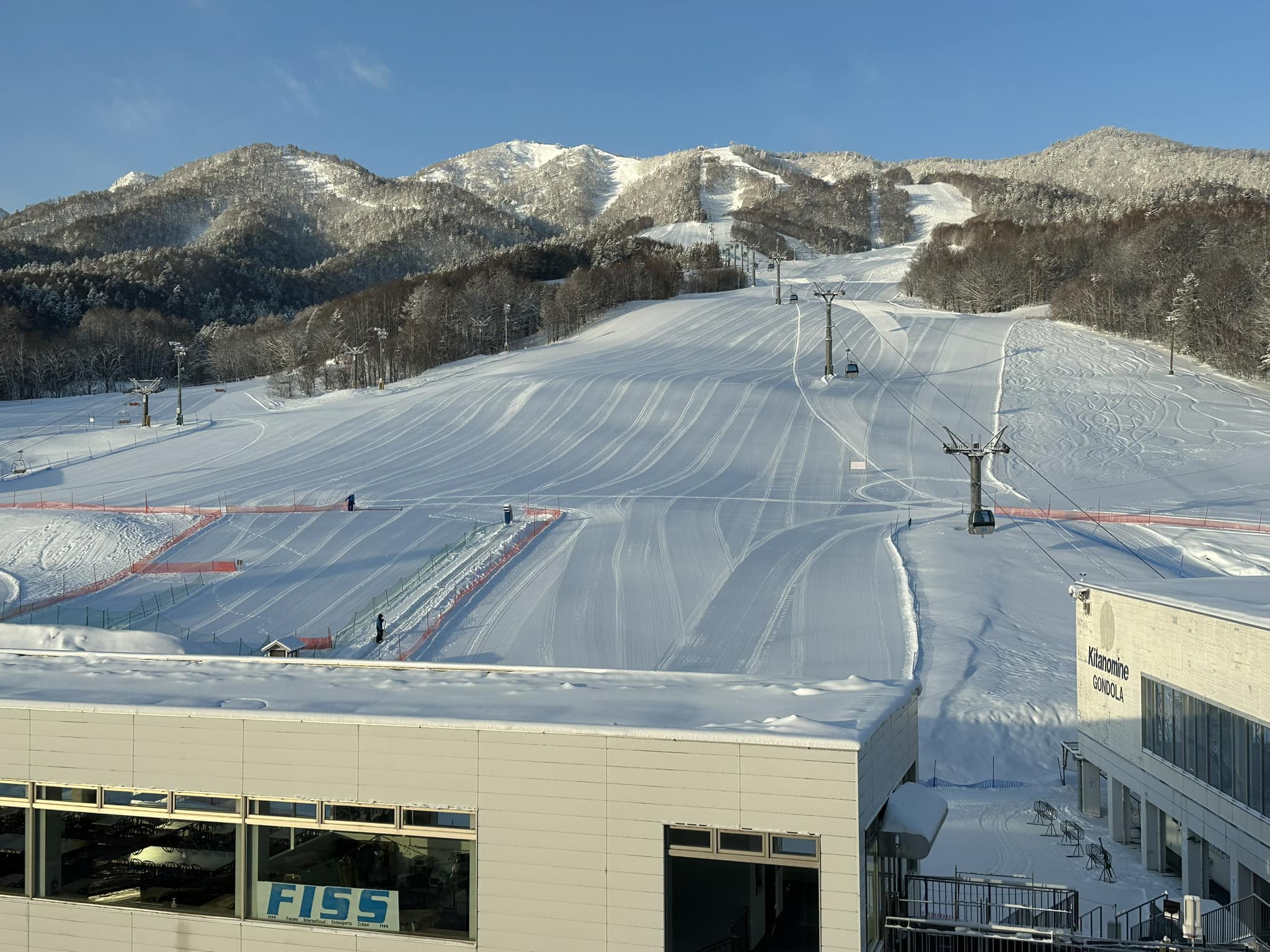 Morning view from the Fenix Furano