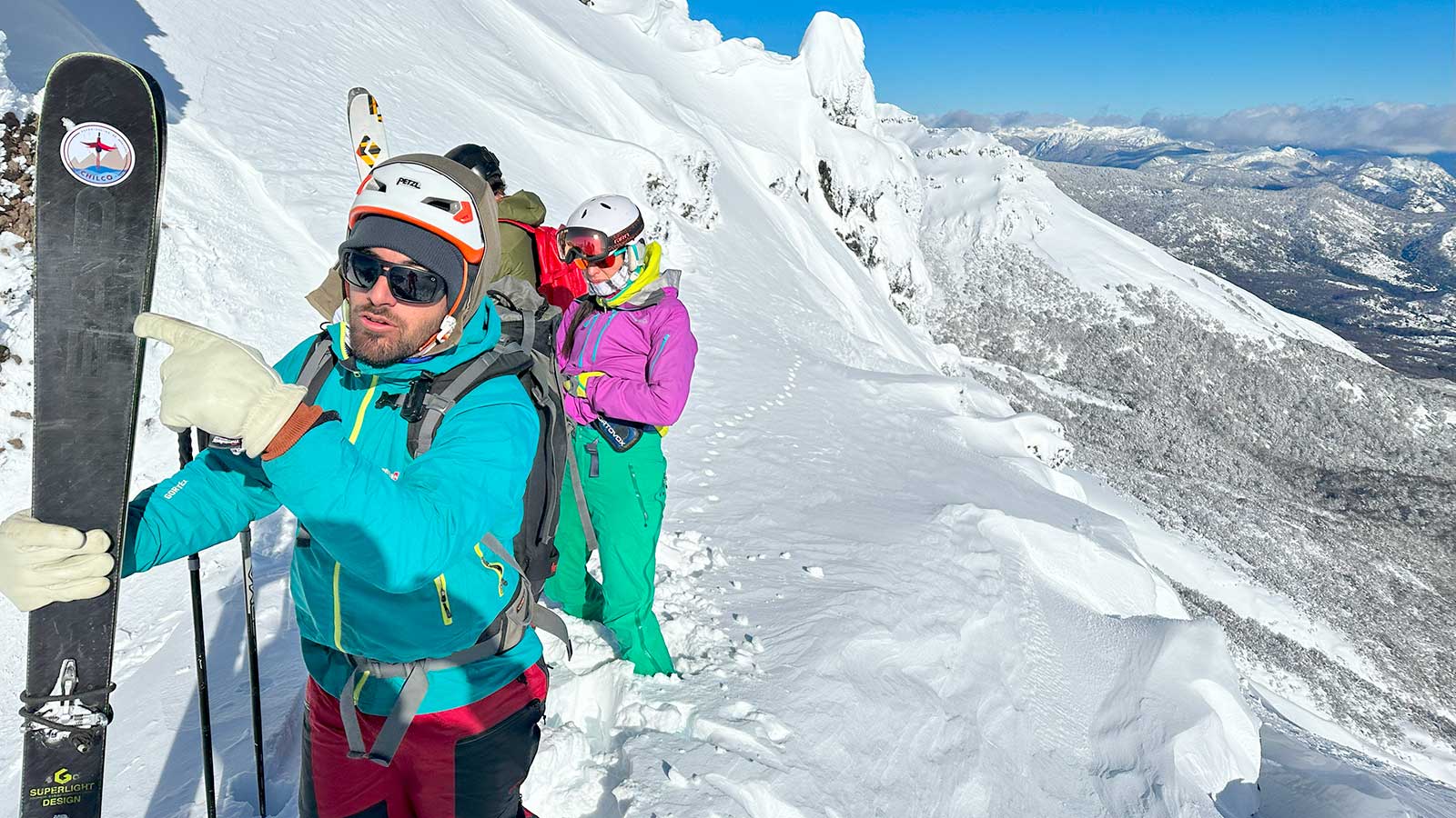 Friendly locals in the backcountry