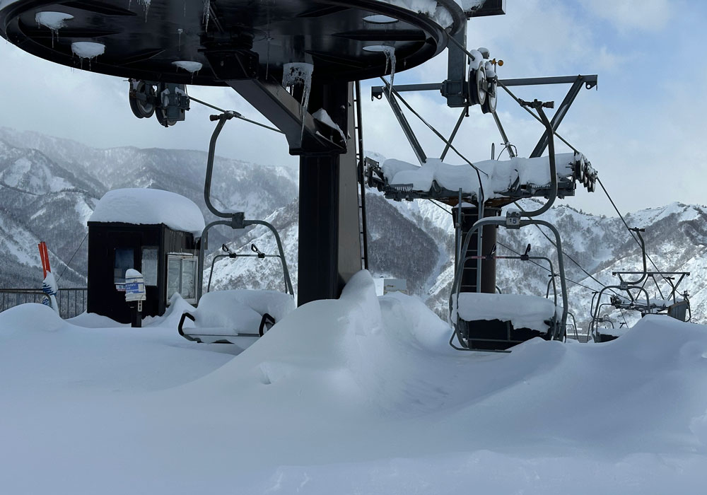 No shortage of snow