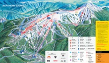 Mt Buller Northside Ski Trail Map