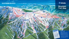 Mt Buller Southside Ski Trail Map