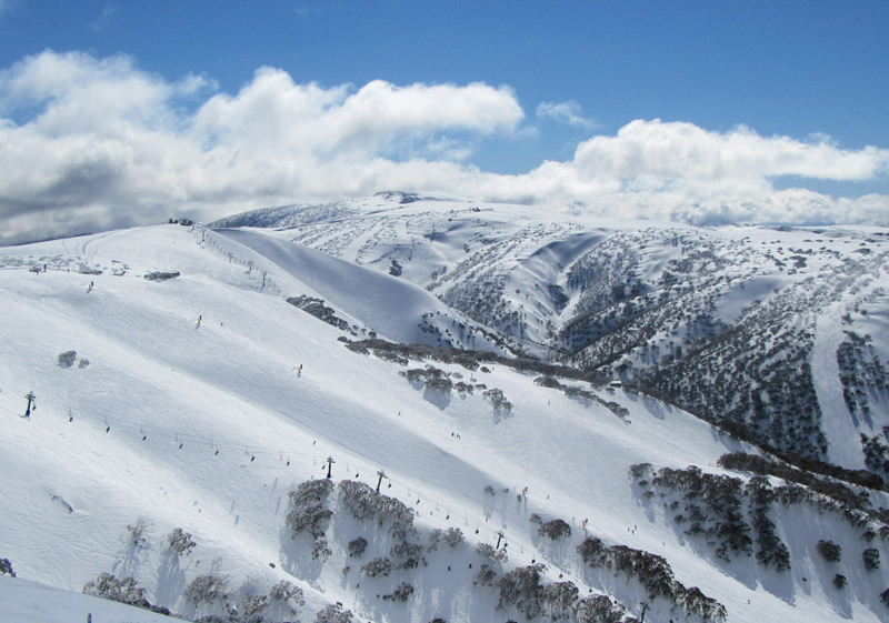 Mt Hotham has lots of impressive terrain