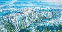 Mount Hotham Ski Trail Map