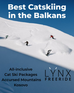 Lynx Freeride Kosovo Cat Skiing Europe Balkans