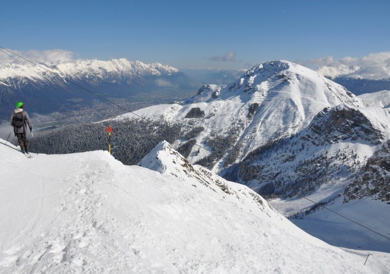 Axamer Lizum is an Innsbruck ski resort with vast possibilites