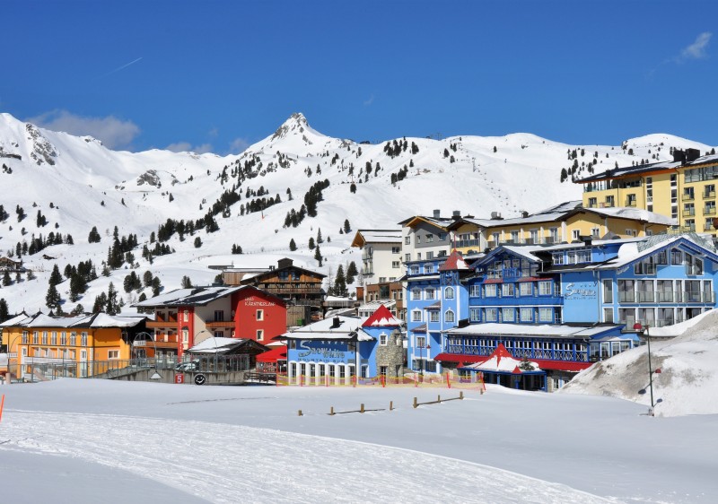 Most accommodation at Obertauern is ski-in, ski-out