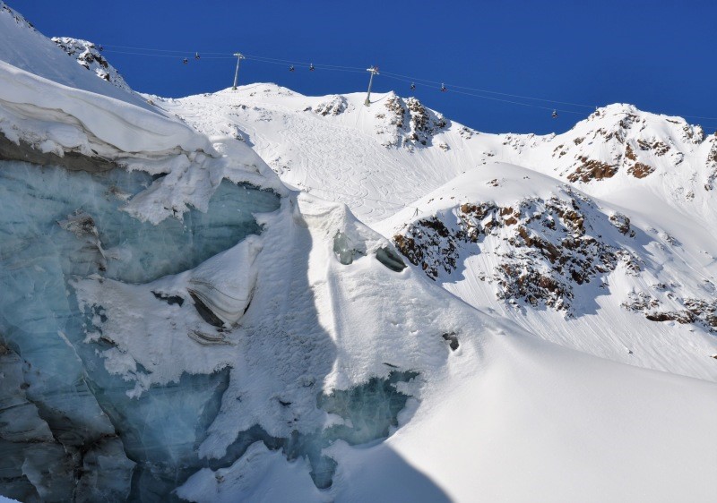 Getting up close to a glacier is alone worth the journey to Pitztal Glacier, Austria