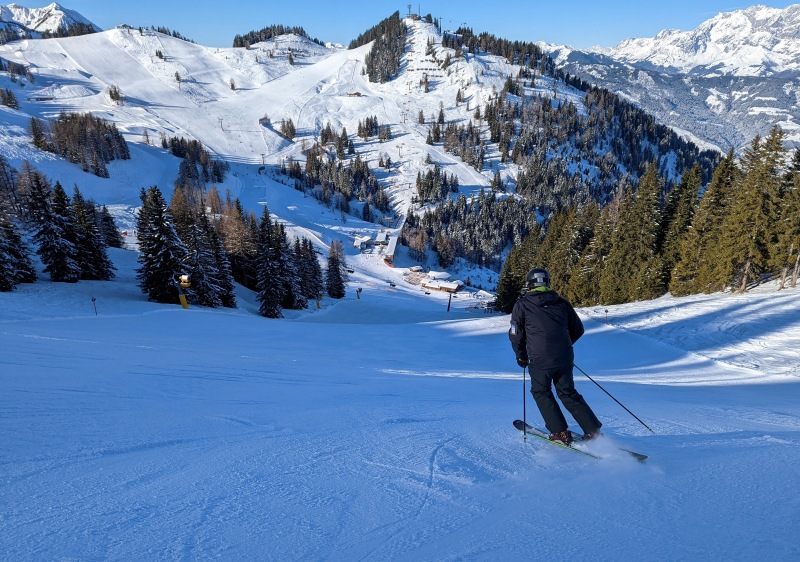 Snow Space Salzburg is a piste skiers wet dream!