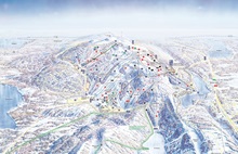 Ruka Ski Trail Map