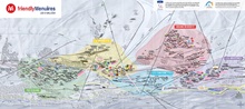 Les Menuires Village Map