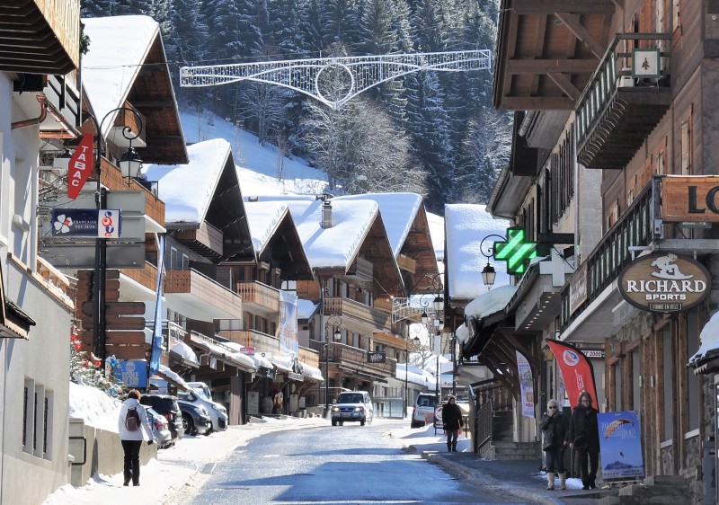 Châtel village is one of the best in Portes du Soliel