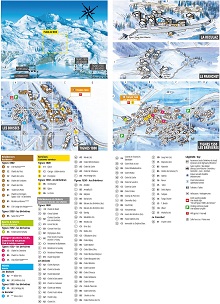 Tignes Valley Village Map