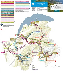 Haute Savoie Bus Network Map