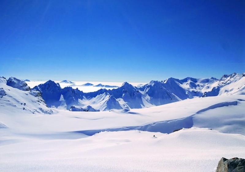 Above Mavrovo -Zare Lazareski ski resort North Macedonia (Photo - Shar Outdoors)