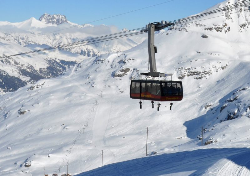 Corvatsch has the most diverse terrain of all the St Moritz ski areas