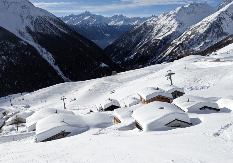 Lauchernalp ski resort, above the Lötschental, is best travelled to via Zurich