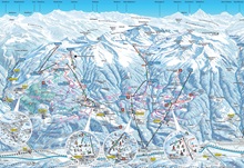 Moosalp-Unterbach-Eischoll Regional Ski Trail Map