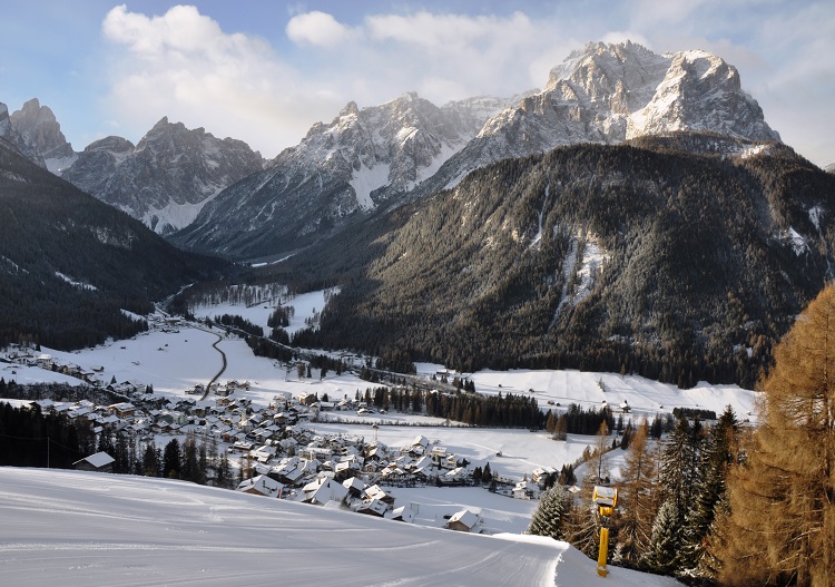 Dolce Panoramica Dolomites Ski Safari near Cinque Torri