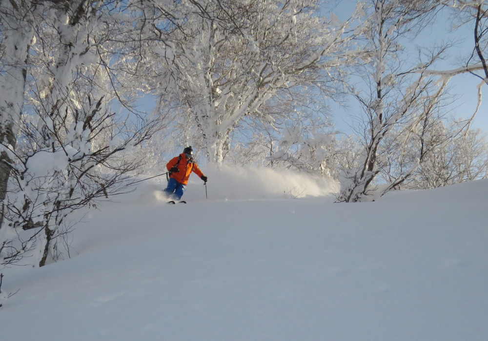 The Japan ski season is approx December to March