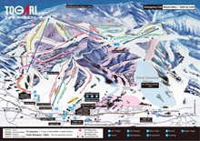 Togari Ski Trail Map