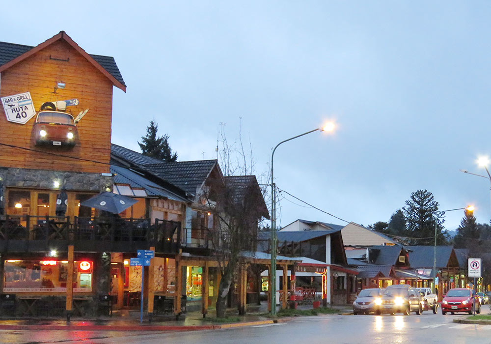 Main Street of Villa la Angostura