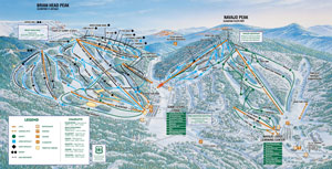 Brianhead Trail Map